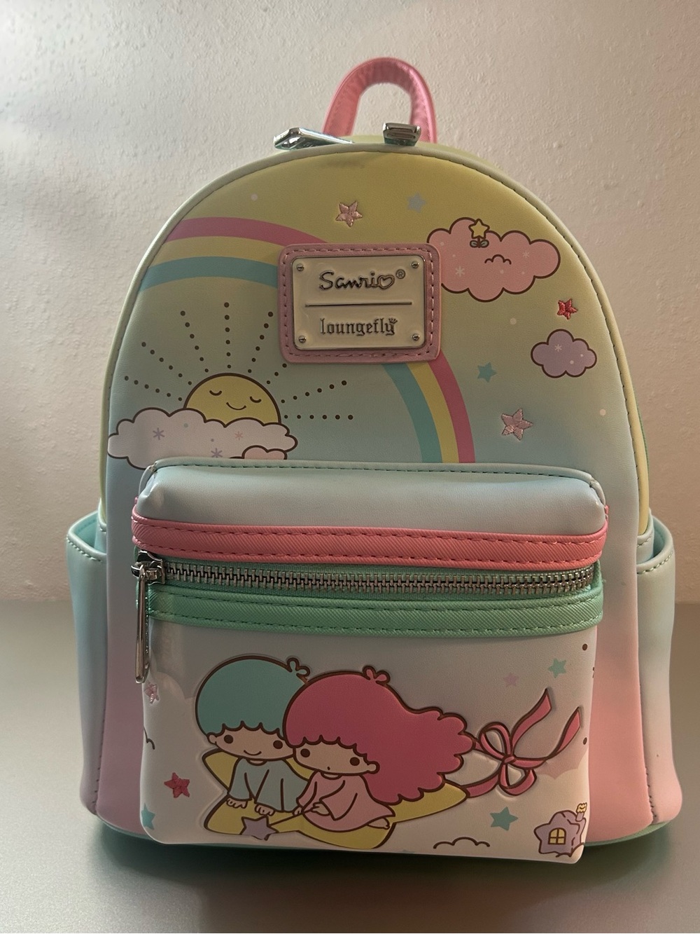 Loungefly Sanrio Little Twin Stars Rainbow Mini Backpack - BoxLunch Exclusive